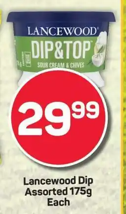Pick n Pay Lancewood Dip Assorted 175g Each offer