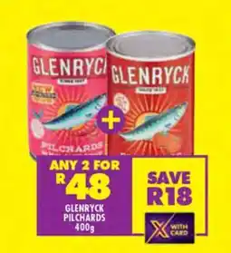 Shoprite GLENRYCK PILCHARDS 400g offer