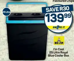 Pick n Pay I'm Cool 25 Litre Royal Blue Cooler Box offer
