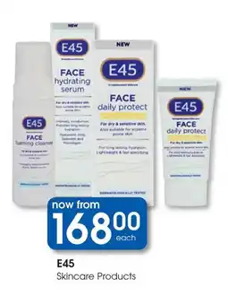 Clicks E45 Skincare Products offer