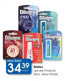 Clicks Blistex Lipcare Products offer