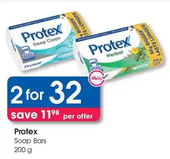 Clicks Protex Soap Bars offer