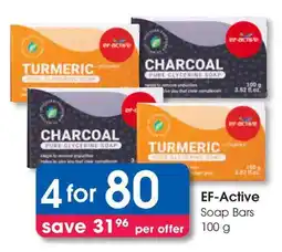 Clicks EF-Active Soap Bars offer