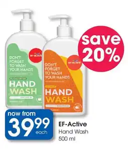 Clicks EF-Active Hand Wash offer