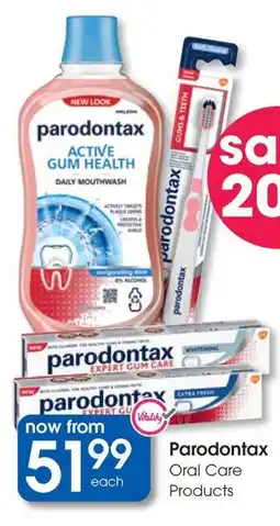 Clicks Parodontax Oral Care Products offer