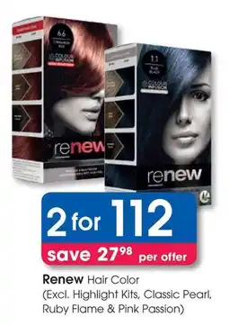 Clicks Renew Hair Color offer