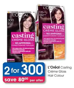 Clicks L'Oréal Casting Crème Gloss Hair Colour offer
