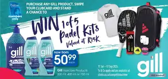 Clicks Gill Haircare Products offer