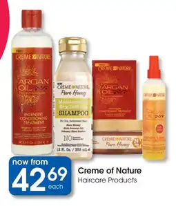 Clicks Creme of Nature Haircare Products offer