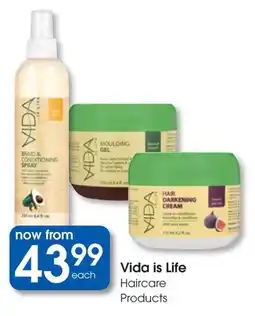 Clicks Vida is Life Haircare Products offer
