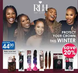 Clicks Ruby Love Hair Haircare Products offer