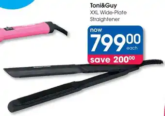 Clicks Toni&Guy XXL Wide-Plate Straightener offer