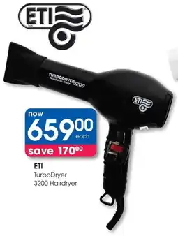 Clicks ETI TurboDryer 3200 Hairdryer offer