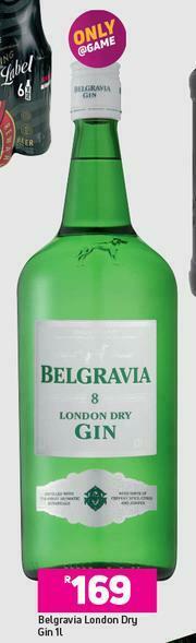Belgravia London Dry Gin-1L