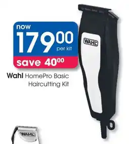 Clicks Wahl HomePro Basic Haircutting Kit offer