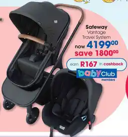 Clicks Safeway Vantage Travel System offer