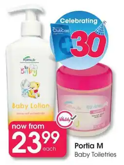 Clicks Portia M Baby Toiletries offer