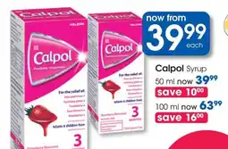 Clicks Calpol Syrup offer