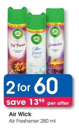 Clicks Air Wick Air Freshener offer
