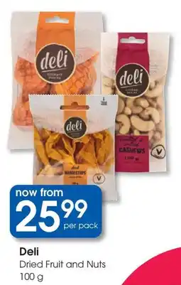 Clicks Deli Dried Fruit and Nuts offer