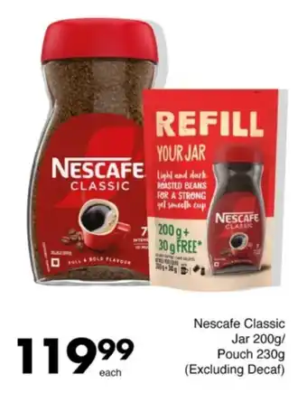 Save Hyper Nescafe Classic Jar/ Pouch offer