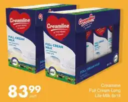 Save Hyper Creamline Full Cream Long Life Milk offer