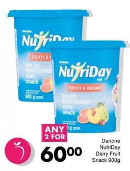 Save Hyper Danone NutriDay Dairy Fruit Snack offer