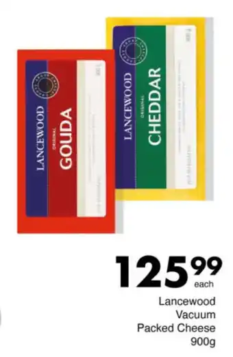 Save Hyper Lancewood Vacuum Packed Cheese offer