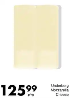 Save Hyper Underberg Mozzarella Cheese offer