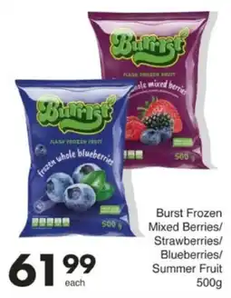 Save Hyper Burst Frozen Mixed Berries/ Strawberries/ Blueberries/ Summer Fruit offer