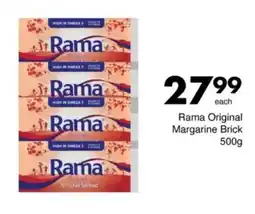 Save Hyper Rama Original Margarine Brick offer