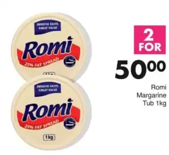 Save Hyper Romi Margarine Tub offer