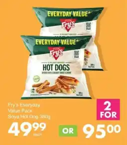 Save Hyper Fry's Everyday Value Pack Soya Hot Dog offer