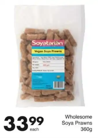 Save Hyper Wholesome Soya Prawns offer