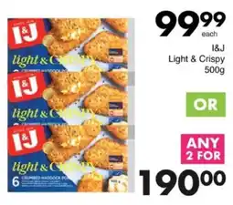 Save Hyper I&J Light & Crispy offer