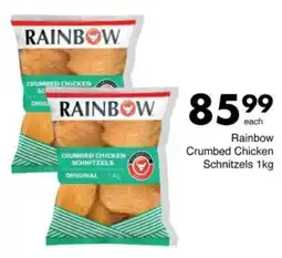 Save Hyper Rainbow Crumbed Chicken Schnitzels offer