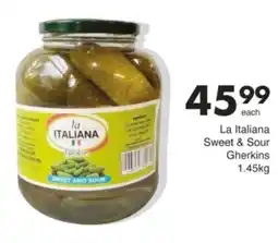 Save Hyper La Italiana Sweet & Sour Gherkins offer