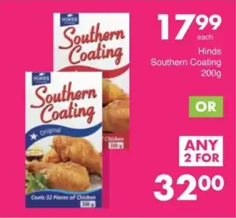 Save Hyper Hinds Southern Coating offer