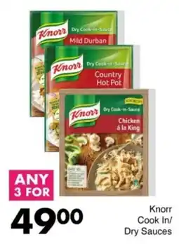 Save Hyper Knorr Cook In/ Dry Sauces offer