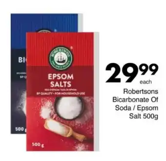 Save Hyper Robertsons Bicarbonate Of Soda/ Epsom Salt offer