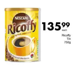 Save Hyper Nescafe Ricoffy Tin offer