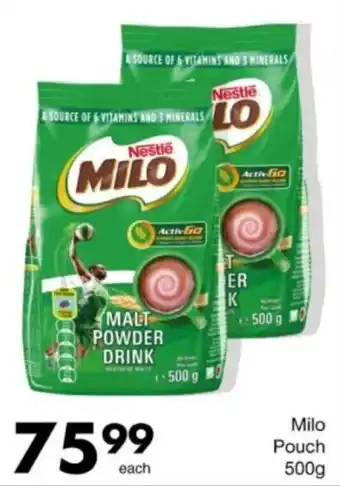 Save Hyper Nestle Milo Pouch offer