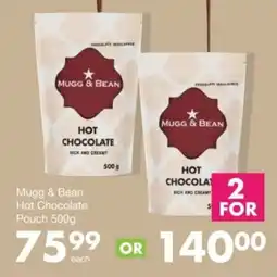 Save Hyper Mugg & Bean Hot Chocolate Pouch offer