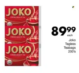 Save Hyper Joko Tagless Teabags offer