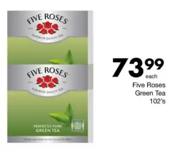 Save Hyper Five Roses Green Tea offer