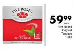 Save Hyper Five Roses Original Teabags offer