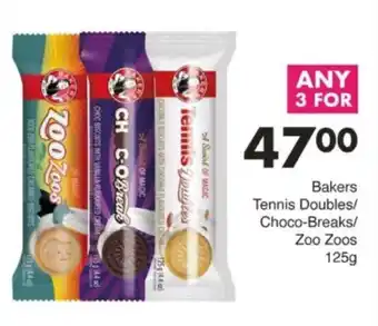 Save Hyper Bakers Tennis Doubles/ Choco-Breaks/ Zoo Zoos offer
