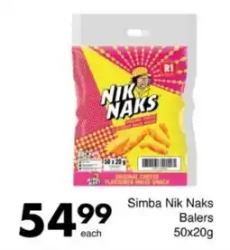 Save Hyper Simba Nik Naks Balers offer