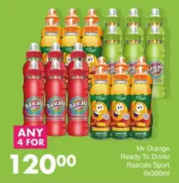 Save Hyper Mr Orange Ready To Drink/ Rascals Sport offer