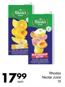Save Hyper Rhodes Nectar Juice offer